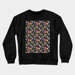 minimalist flower pattern Crewneck Sweatshirt